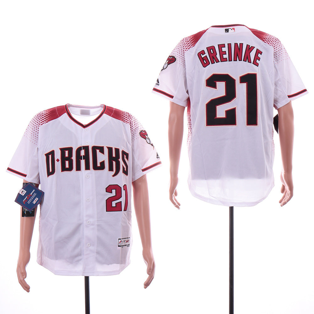 Arizona Diamondbacks #21 Zack Greinke Style 3