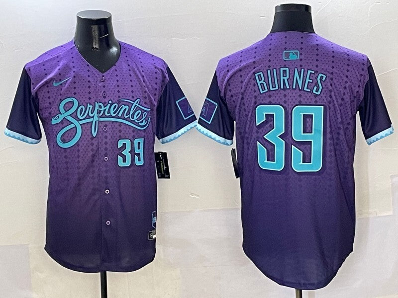 Arizona Diamondbacks #39 Corbin Burnes Diamondbacks Collaboration Style 3
