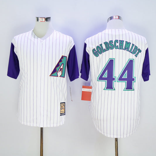 Arizona Diamondbacks #44 Diamondbacks 44 White Purple Retro Edition