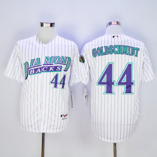 Arizona Diamondbacks #44 Diamondbacks 44# Purple 1999 White Inverted