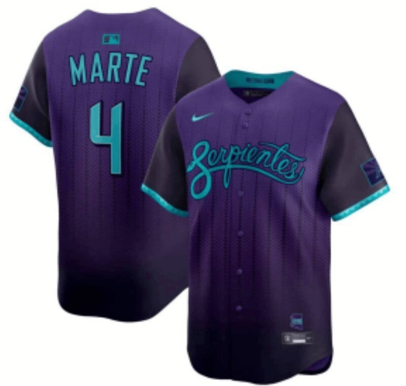 Arizona Diamondbacks #4 Ketel Marte Collaboration
