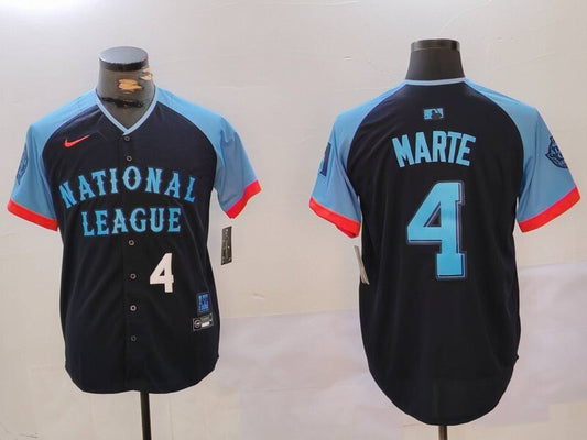 Arizona Diamondbacks #4 Ketel Marte Diamondbacks 24 All-Star Style 1