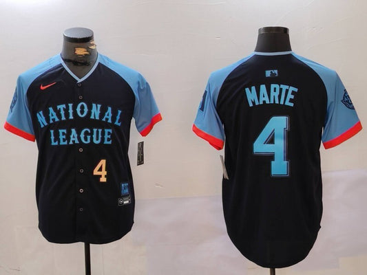 Arizona Diamondbacks #4 Ketel Marte Diamondbacks 24 All-Star Style 3