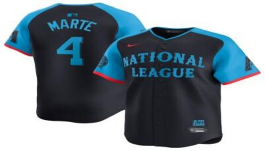Arizona Diamondbacks #4 Ketel Marte Diamondbacks 24 All-Star Style 5