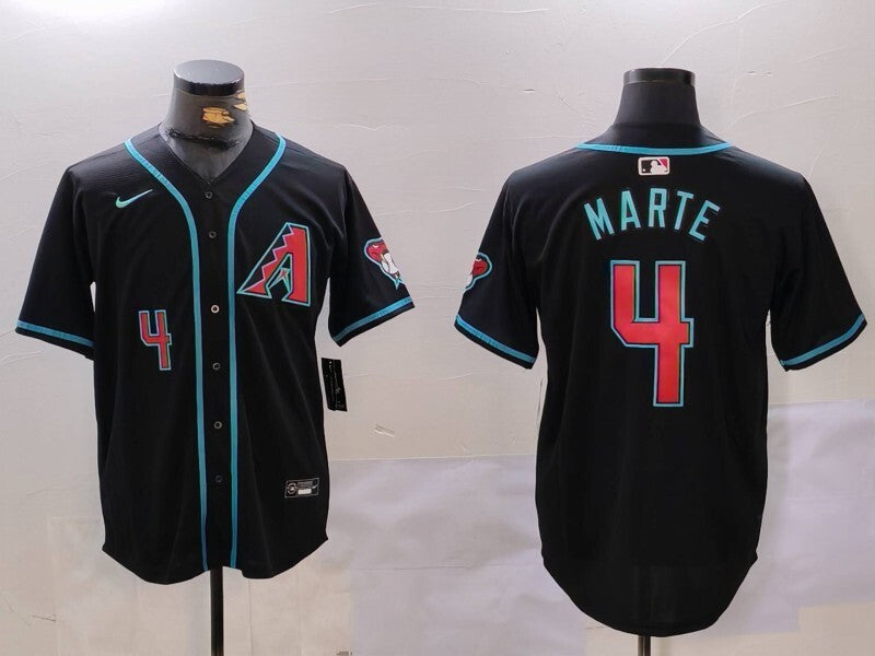 Arizona Diamondbacks #4 Ketel Marte Fan Edition Style 1