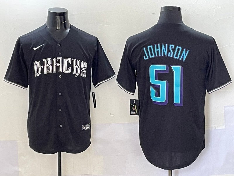 Arizona Diamondbacks #51 Randy Johnson Diamondbacks Collaboration Style 3