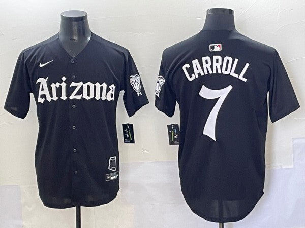 Arizona Diamondbacks #7 Corbin Carroll Diamondbacks 5 Collaboration Style 3