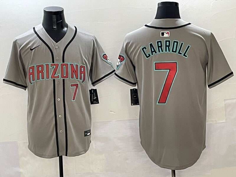 Arizona Diamondbacks #7 Corbin Carroll Diamondbacks Adult Style 1