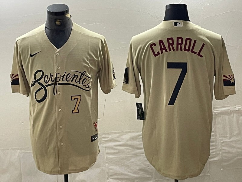 Arizona Diamondbacks #7 Corbin Carroll Fan Edition Style 4