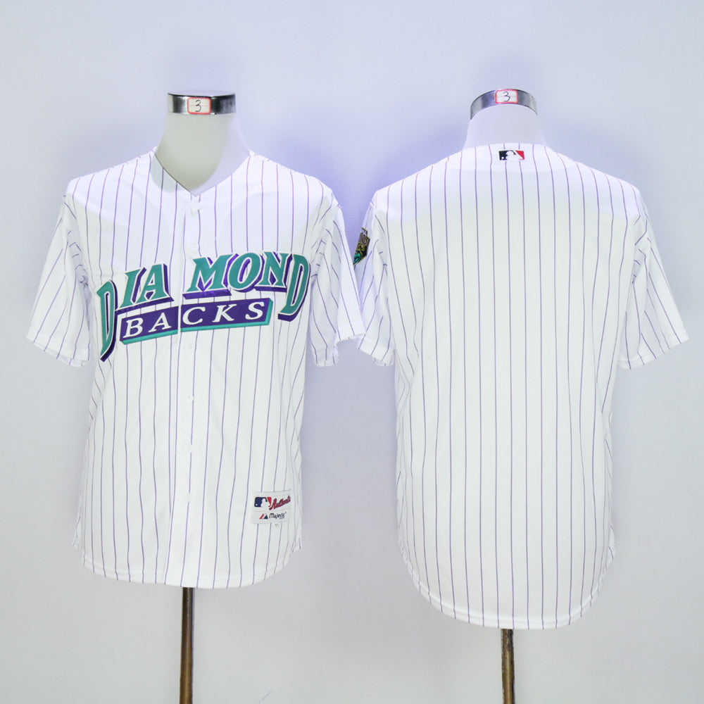 Arizona Diamondbacks #Blank Diamondbacks Blank White Purple 1999 Retro