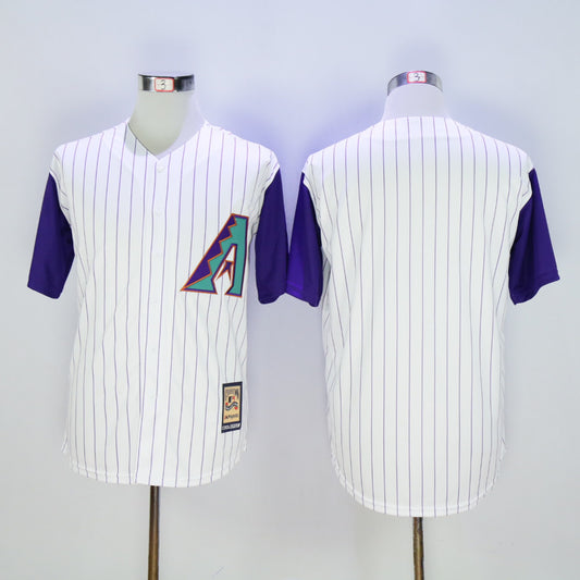 Arizona Diamondbacks #Blank Diamondbacks White Purple Fan Edition Retro
