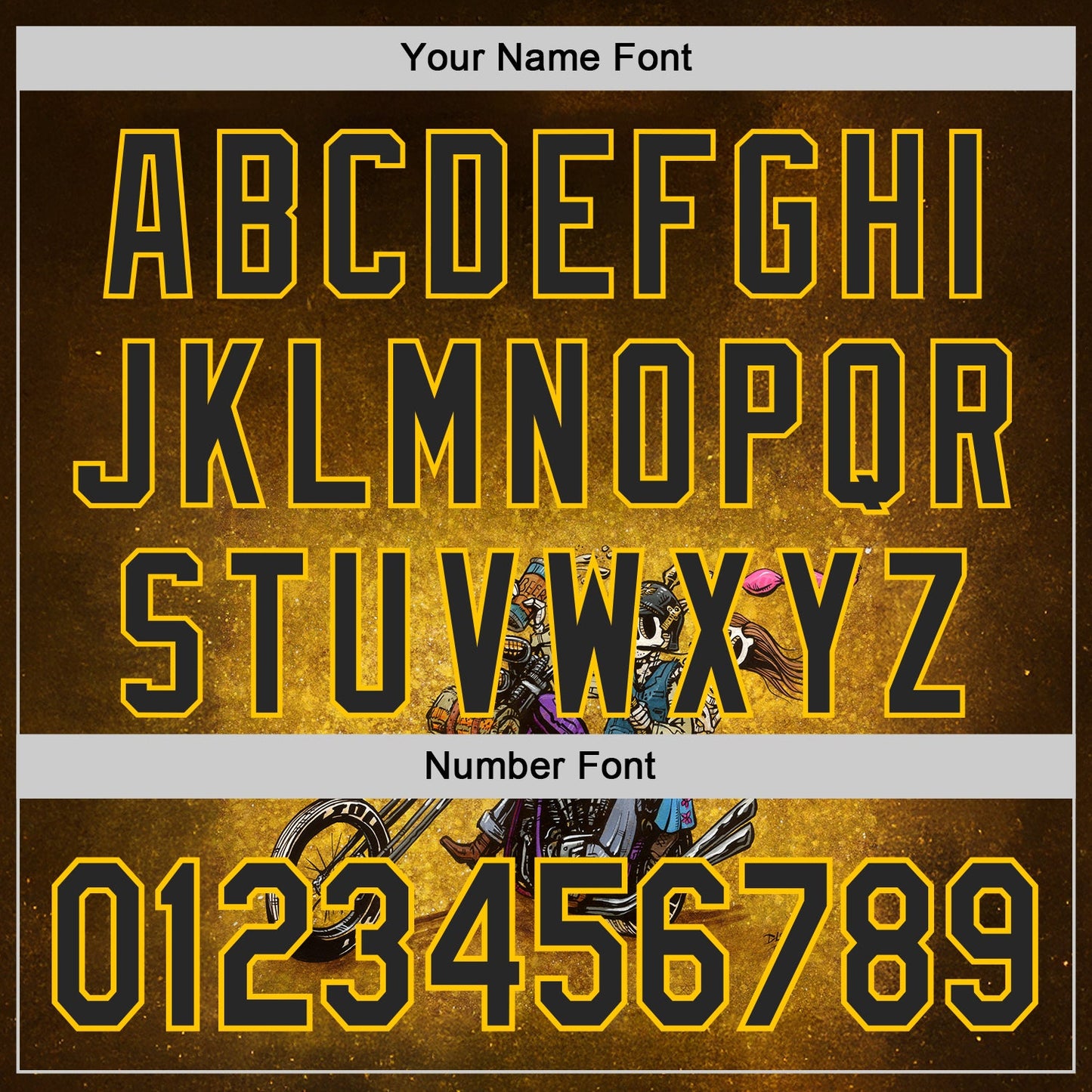 Custom Brown Black-Yellow David Lozeau Ride Free Authentic Baseball Jersey