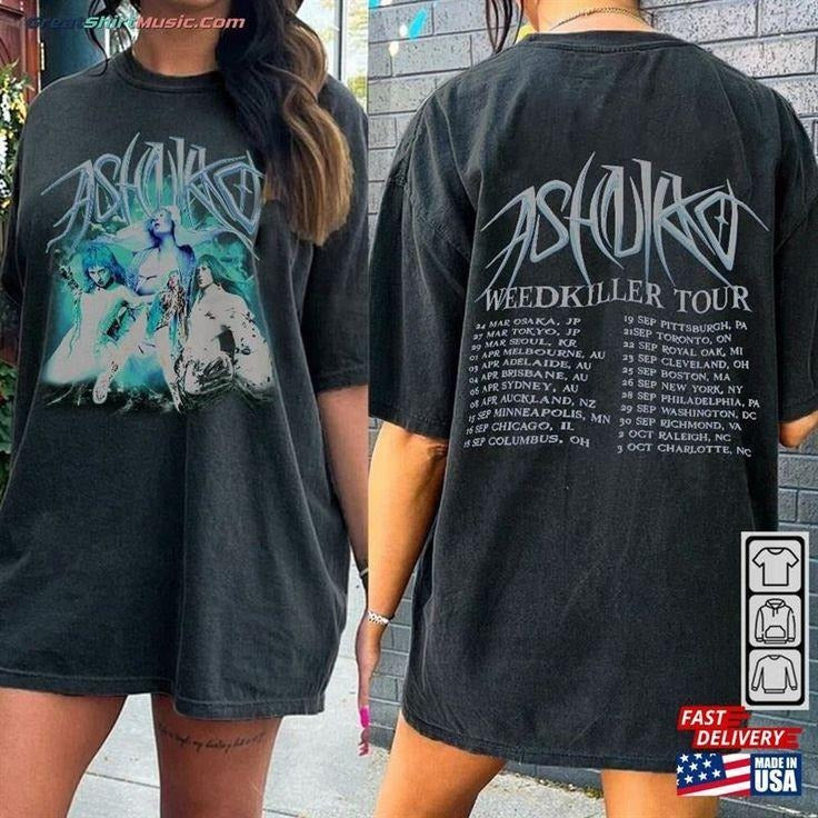 Ashnikko Music Shirt 2Side Weedkiller Tour tshirt Hoodie, Sweatshirt | WearSparks.com