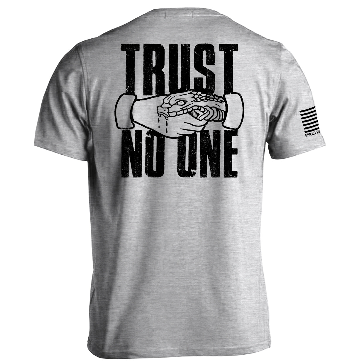Trust No One (Black) T-Shirts, Hoodie, Sweatshirt | WearSparks.com (Image 1)