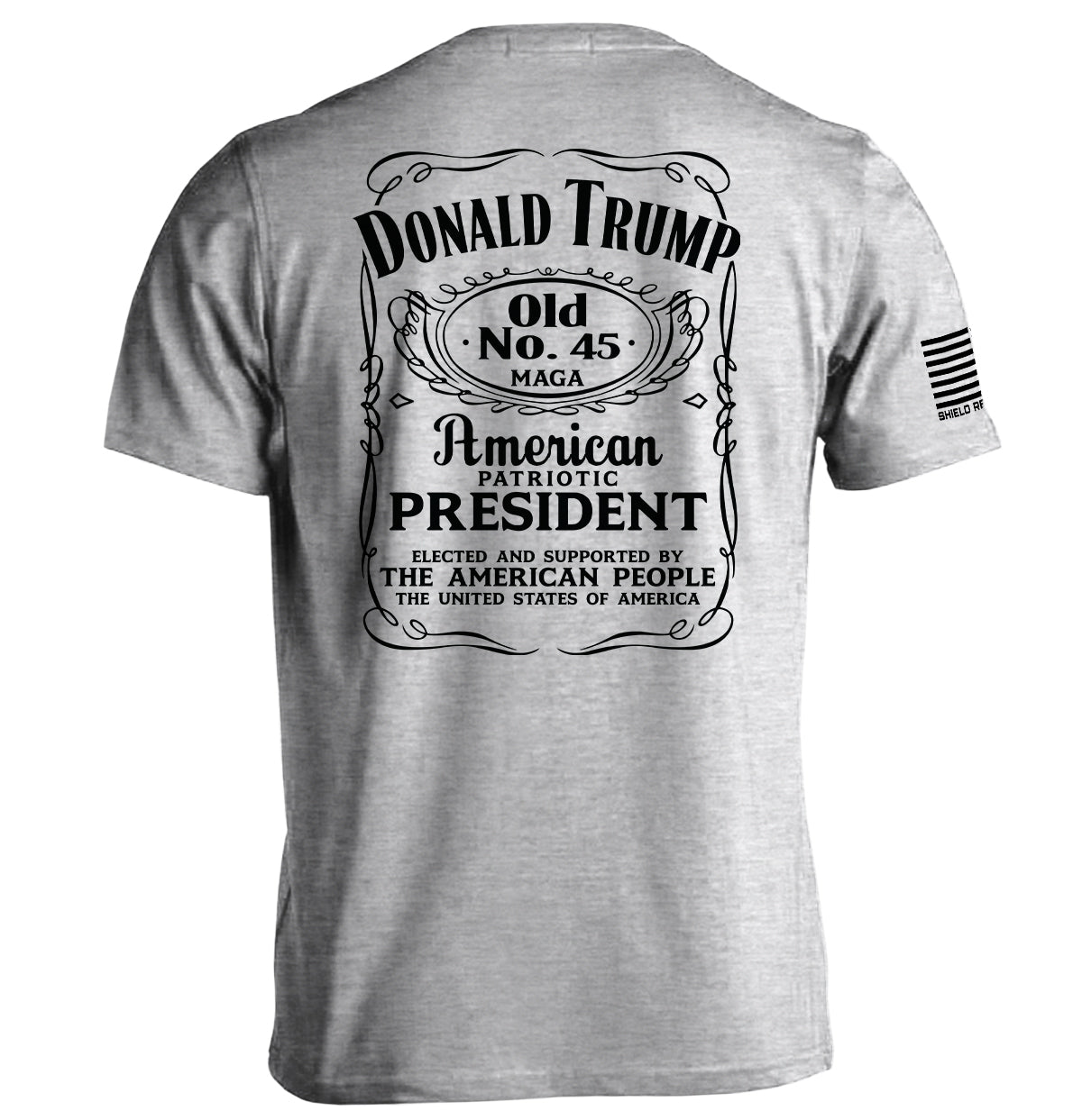Donald Trump Old No. 45 Label T-Shirts, Hoodie, Sweatshirt | WearSparks.com (Image 4)
