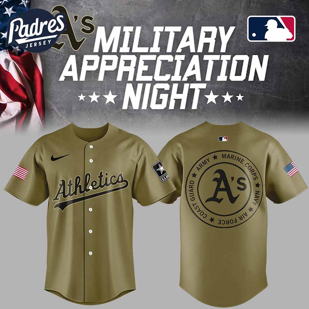 Athletics Baseball Jersey Military Green For Fan 2025 - Padres Jersey Oasis: Elevate Your Baseball Style Game T-Shirts,...