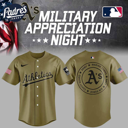 Athletics Baseball Jersey Military Green For Fan 2025 - Padres Jersey Oasis: Elevate Your Baseball Style Game T-Shirts,...