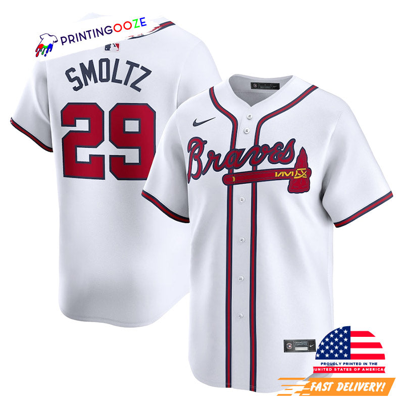 Atlanta Braves John Smoltz Baseball Jersey