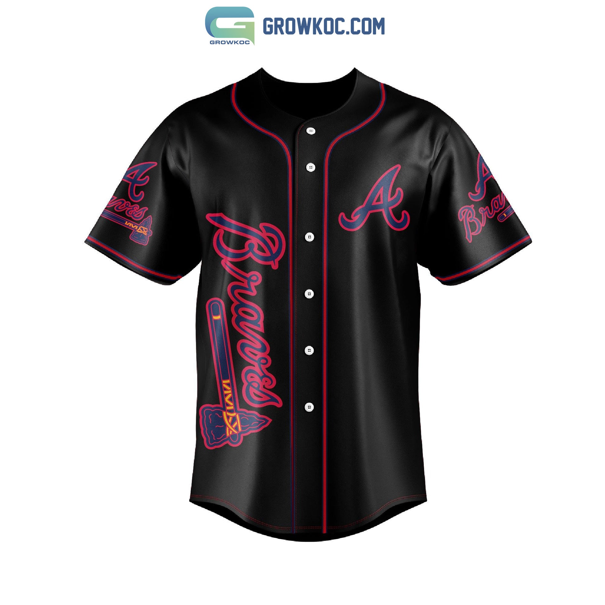 Atlanta Braves MLB 1871 Baseball Jersey