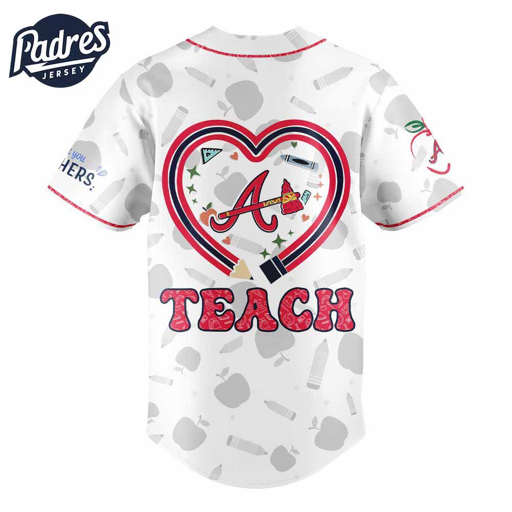 Atlanta Braves Teacher Night 2025 Baseball Jersey Outfit - Padres Jersey Oasis: Elevate Your Baseball Style... (Image 3)