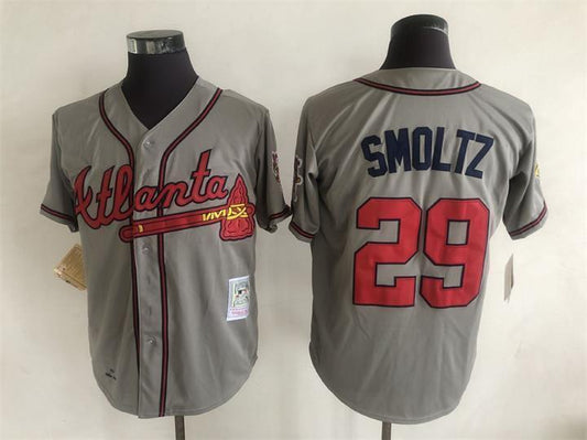 Atlanta Braves #29 John Smoltz Style 4