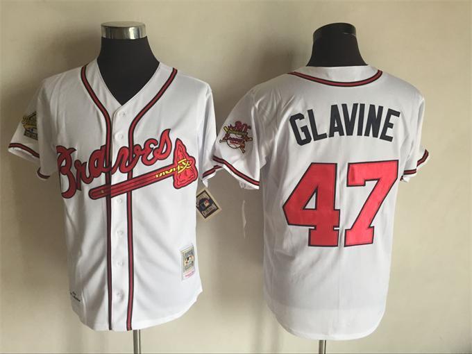Atlanta Braves #47 Glavine Style 2