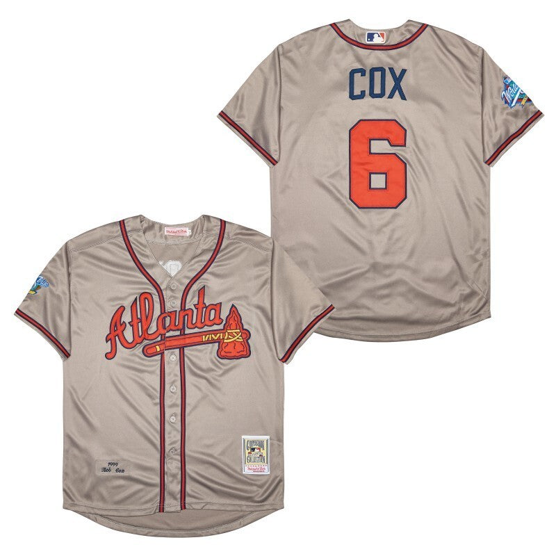 Atlanta Braves #6 Bobby Cox Style 3