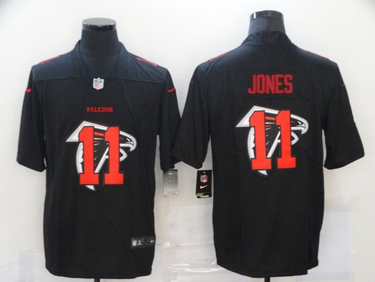 Atlanta Falcons #11 Julio Jones Black Shadow 786