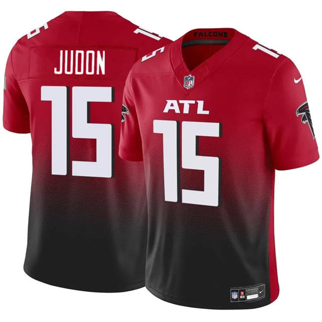 Atlanta Falcons #15 Matthew Judon Red Black 2024 F.U.S.E Vapor