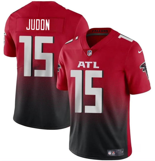 Atlanta Falcons #15 Matthew Judon Red Black Vapor Untouchable Limited