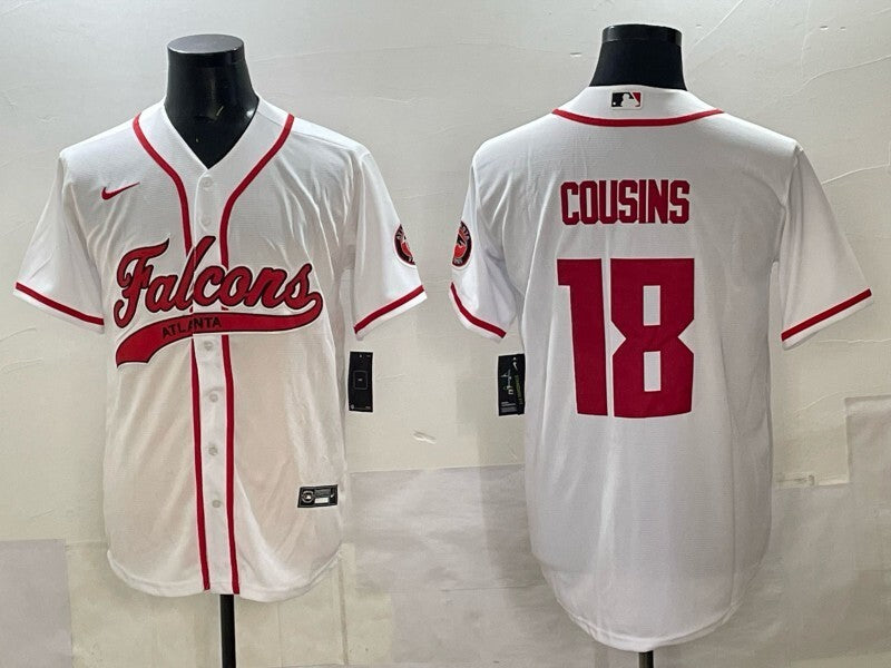 Atlanta Falcons #18 Kirk Cousins Adult