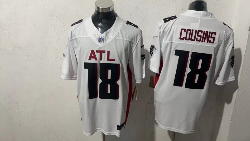 Atlanta Falcons #18 Kirk Cousins Style 2