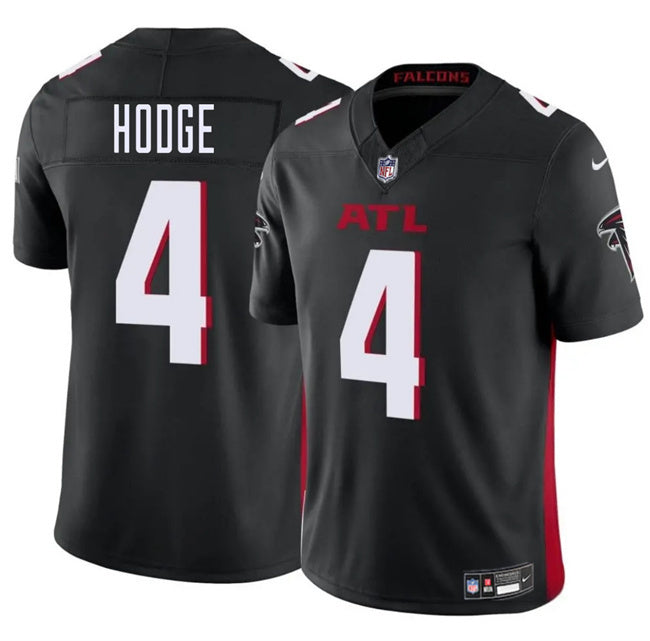 Atlanta Falcons #4 KhaDarel Hodge Black 2025 F.U.S.E. Vapor Untouchable