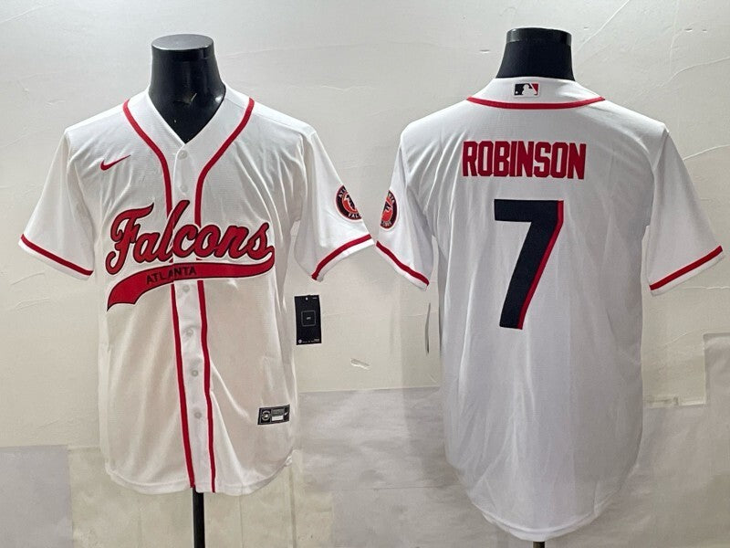 Atlanta Falcons #7 Bijan Robinson Adult