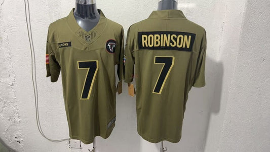 Atlanta Falcons #7 Bijan Robinson Style 1