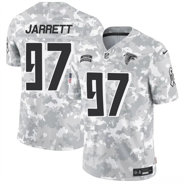 Atlanta Falcons #97 Grady Jarrett 2024 F.U.S.E. Arctic Camo Salute to