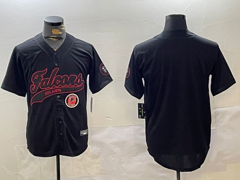 Atlanta Falcons #9 Michael Penix Jr. Black Collaboration Style 5
