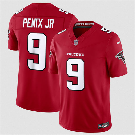 Atlanta Falcons #9 Michael Penix Jr. Red 2026 New F.U.S.E. Vapor Untouchable Limited