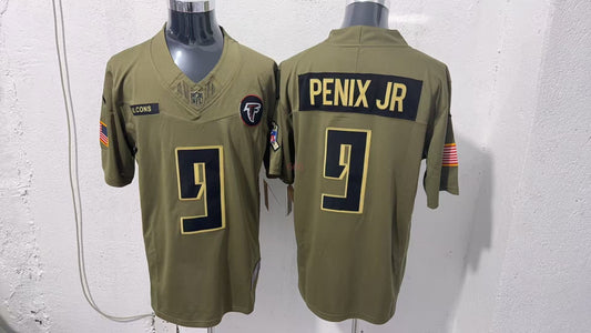 Atlanta Falcons #9 Michael Penix Jr Style 1