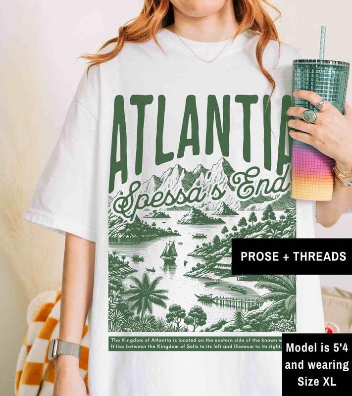 Atlantia Shirt From Blood And Ash FBAA Atlantia Casteel Da'Neer Poppy Balfour Bookish Merch Murderous Little Creature...