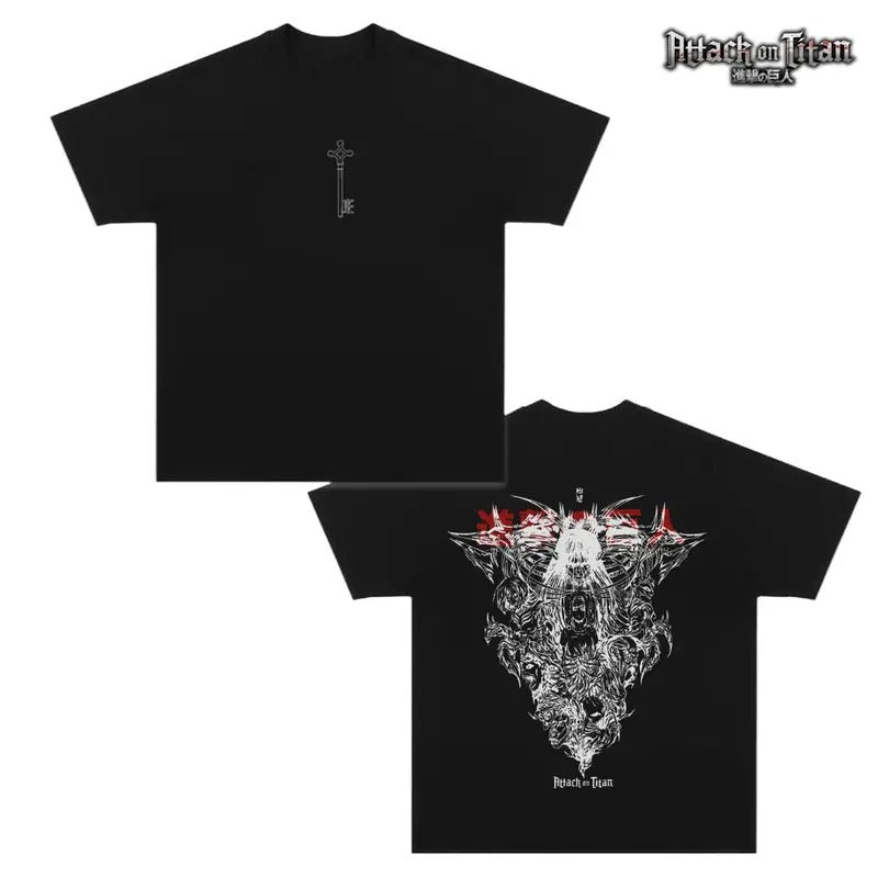 Attack On Titan: Shifter Titan Graphic Tee | AOT Japanese Anime Unisex T-shirt, Sweatshirt, Hoodie | WearSparks.com