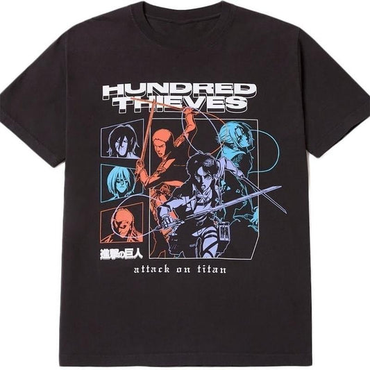 Attack on Titan 3 Titans Anime Manga T-Shirt Hoodie, Sweatshirt | WearSparks.com