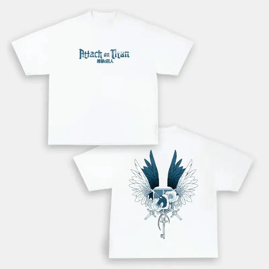 Attack on Titan Double-Sided Soft Cotton Tee - Ultimate Comfort for Anime Lovers Hoodie, Sweatshirt | WearSparks.com
