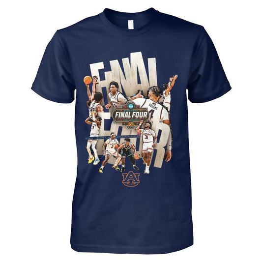 Auburn Final Four Shirt, 2025 NCAA Final Four T-Shirt, College Merch, Graphic Tee for Fans Hoodie, Sweatshirt