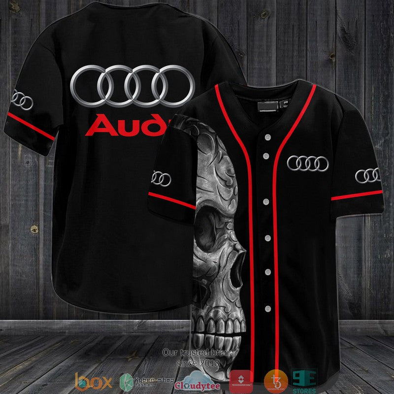 BEST Audi Skull Baseball Jersey