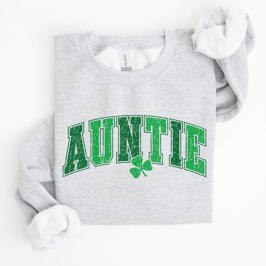 Auntie, St Patrick's Day, Shamrock Sweatshirt T-Shirts, Hoodie | WearSparks.com