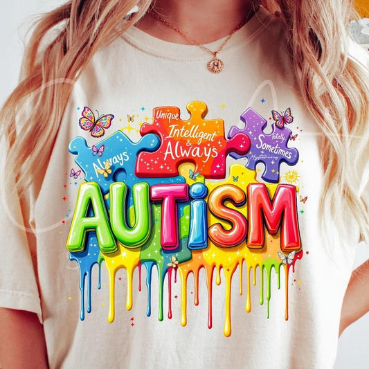 Autism Awareness T-Shirt, Inspirational Autism Awareness Support T-Shirt, Positive Autism T-Shirt, Gift For Mom Hoodie,...