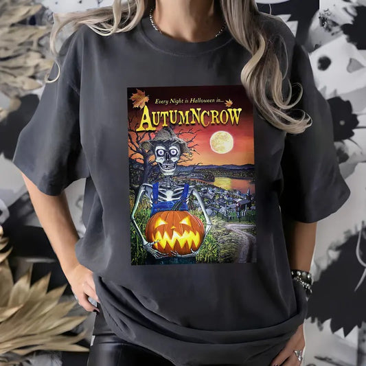 Autumn Crow Cameron Chaney Tshirt, Halloweentown Book Fan Shirt, Book Lovers, Reading, Bookish Shirt, Spooky Season Shirt...