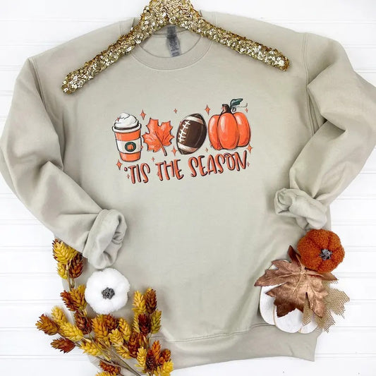 Autumn Tis The Season Sweatshirt 'NLB' T-Shirts, Hoodie | WearSparks.com