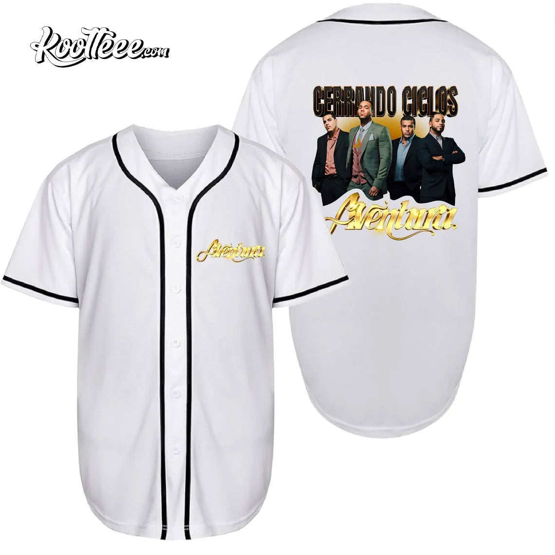 Aventura Cerrando Ciclos Tour Baseball Jersey